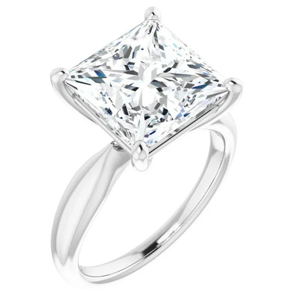 Zoey 3 Carat Princess Lab Diamond Engagement Ring Solitaire