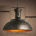 thumbnail image 6 of Seacoi Large Industrial Style Metal Pendant Light for Kitchen Island, Retro American Pendant Lamp, Farmhouse Rustic Pendant Lighting, Vintage Pendant Light Fixture for Dining Room, 6 of 6