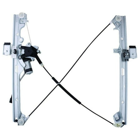 OEG Parts New Window Regulator W/ Motor Front Drivers Side Left LH Replacement For Select 1999-2007 Chevrolet & GMC, 2002-06 Cadillac 741-644, 15077853, 15095843, 15101785