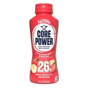 Core Power Protein Shake, Strawberry Banana, 26g Bottle, 14 fl oz