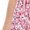 Pink, variant on Women'S Summer Sleeveless Wrap V Neck Floral Sundress Mini Dress Yellow M