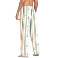 thumbnail image 3 of FORMRS Mens Pajama Pants with Pockets Sleepwear Lounge Bottoms Sizes S-2XL, Nautical Pattern, 3 of 7
