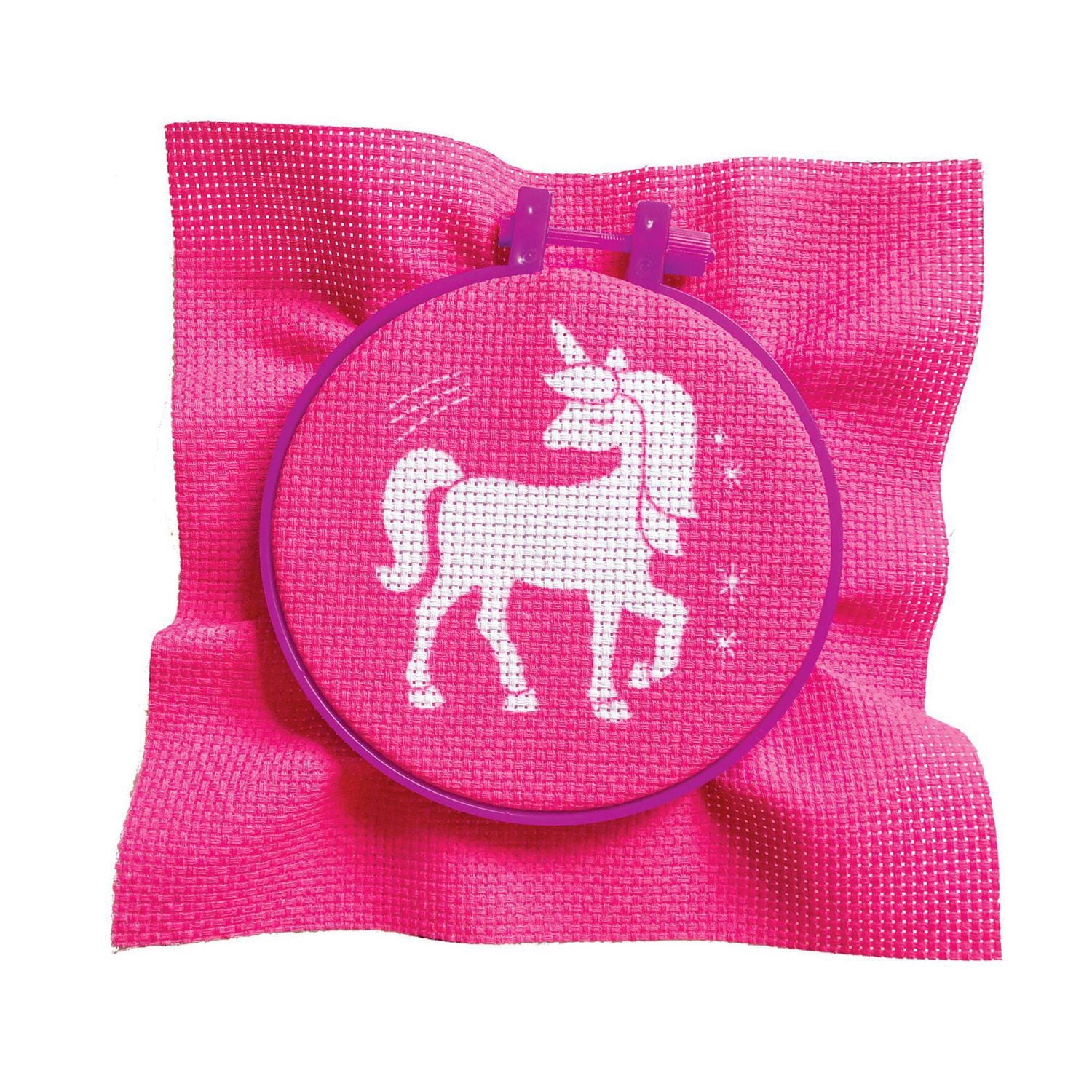 Shimmer N Sparkle: Unicorn Embroidery Kit