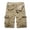 Mens Khaki Shorts, variant on HOOMEUMY Men's Summer Cargo Shorts Multi-Pockets Straight Fit Military Shorts with Belt Black 10