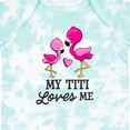 thumbnail image 4 of Inktastic My Titi Loves Me with Two Flamingos Boys or Girls Baby Bodysuit, 4 of 5