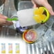 thumbnail image 1 of Cepillo para limpiar vasos de vino con cabeza de esponja y mango largo - Cepillo para vasos de botella para café Cristalería de té - Herramienta de limpieza de cocina con mango de plástico, 1 of 1