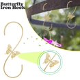 thumbnail image 1 of Nomeni Hooks Decorative Hook For Outdoor Metal Butterfly Bird Feeder, 1 of 9