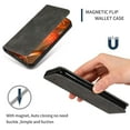 thumbnail image 3 of Samsung Galaxy A70 Case, Dteck Smooth PU Leather Flip Folio Wallet Card Slots Case Cover Stand Feature & Magnetic Closure For Samsung Galaxy A70 2019 6.7", Gray, 3 of 7