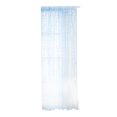 thumbnail image 2 of Sheer Voile Curtain Panel 55x94 Inch | Light Filtering Window Curtain for Living Room & Bedroom | Blue & Yellow Willow Leaf Pattern | 1 Panel Polyester Sheer, 2 of 7