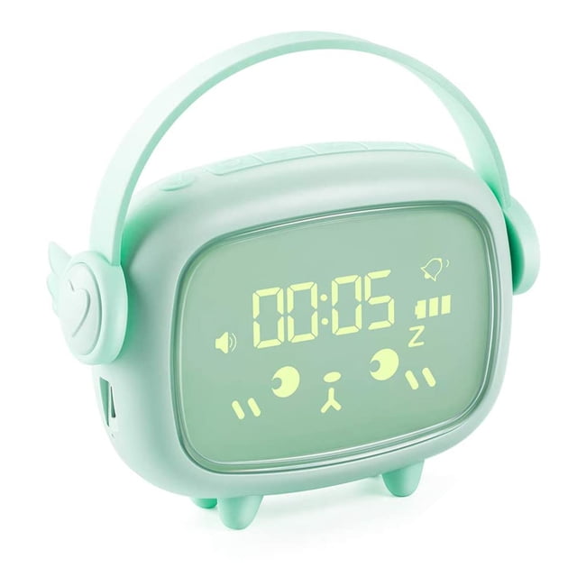 Despertador infantil para dormitorio de niñas Ok to Wake, Entrenador de sueño para niños, Wake Up Light & Night Light Zhivalor 222204-2