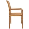 thumbnail image 4 of vidaXL Patio Bench 44.1" Solid Teak Wood, 4 of 6