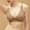 Beige, variant on Women's Comfort Wireless Deep V Neck Bra Seamless Push Up Lift Bralette Sport Breathable Everyday Bra