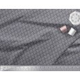 thumbnail image 2 of Soimoi Poly Georgette Fabric Damask & Floral Block Printed Fabric 1 Yard 42 Inch Wide, 2 of 2