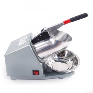 Stainless Steel Shaved Ice Machine Practical Home Use Electric Ice Shaver Snow Cone Maker 200W 60Hz