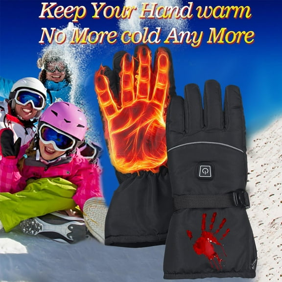 WJHWSX 3PC Unisex Winter Warm Gloves Set,Touch Screen Gloves for Women Men,Warm,Fleece,Cold Resistant,Solid,Nylon,Black,Free Size