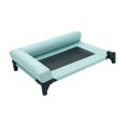 thumbnail image 3 of Cama elevada para perros, lavable y desmontable, ideal para mascotas pequeñas y medianas (gatos). Azul claro, 3 of 9