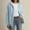 Sky Blue, variant on Women's Cozy Hooded Jacket for Casual Outings Winter Soft and Comfortable Layering for Everyday Wear and Relaxation Cardigan Jacket Women Dry Jacket Women Fuzzy Jackets Light Weather Jacket