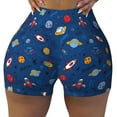 thumbnail image 2 of Fotbe Space Shorts Sin Costuras – Shorts Deportivos de Cintura Alta para Mujer, Elásticos para Gimnasio, Yoga, Running o Ciclismo-Large, 2 of 8