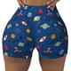 thumbnail image 2 of Fotbe Space Shorts Sin Costuras – Shorts Deportivos de Cintura Alta para Mujer, Elásticos para Gimnasio, Yoga, Running o Ciclismo-Large, 2 of 8