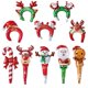 thumbnail image 2 of 5/10 piezas de globos para fiesta de Navidad, palo de Santa Claus, diadema, banda para el cabello, globo de aluminio, decoraciones navideñas de Feliz Año Nuevo, 2 of 5