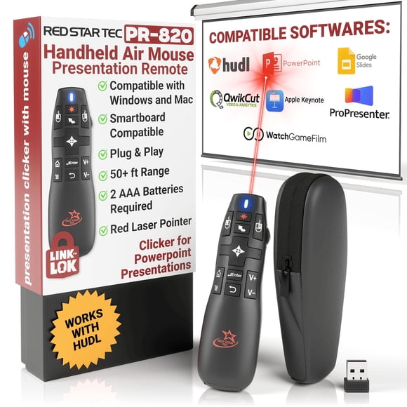 Presentation Clicker RED STAR TEC PR-820 para Mac y PC