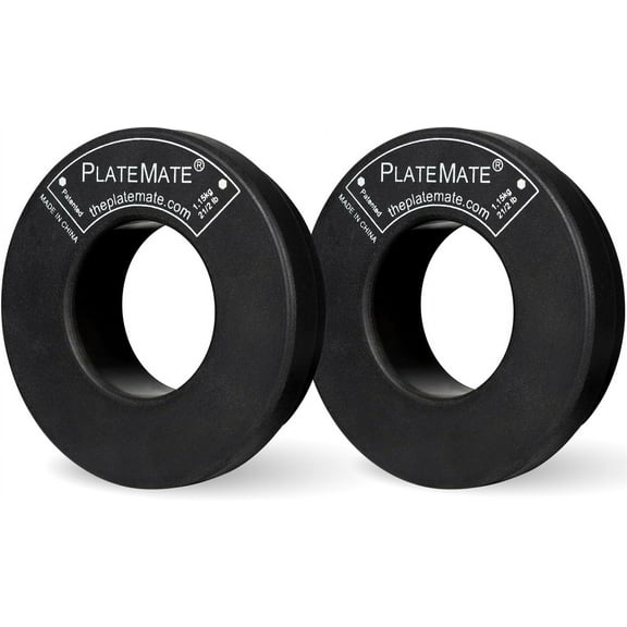 Microload Pair 2 1/2 lb. Magnetic Donut Weights