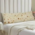 thumbnail image 6 of Burrito Tortilla Body Pillow Cover Burritos Tortillas Funny Food Realistic Long Pillow Case Protector with Zipper Decorative Soft Cushion Large Pillowcases for Bedroom,Sofa,Home Gifts 20"x54", 6 of 6