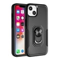 thumbnail image 2 of For Apple iPhone 11 (6.1") Hybrid Rugged Hard Drop-Proof 3 Layer Protection Military Grade Armor with Metal Ring Stand Cover ,Xpm Phone Case [ Black ], 2 of 4
