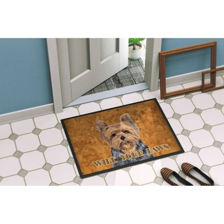 Yorkie Doormat 18x27