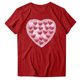thumbnail image 2 of RKSTN Women's Valentine's Day Cotton T Shirts Oversized Crewneck Valentine Graphic Print Short Sleeve Shirt Pullover Tops Womens Casual Round Neck Plus Size Loose Fits Comfy Summer Baisc Tee Shirts, 2 of 8