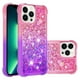 thumbnail image 1 of Funda para iPhone 14 PRO MAX Transparente con Brillos Carcasa Protectora Antigolpes con Glitter Brillante, 1 of 5