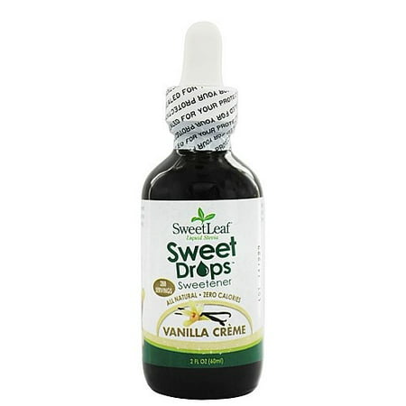 Sweet Drops Liquid Stevia (2 oz, Vanilla Creme, 1 pack) by