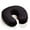 Black, variant on Memory Foam U-shaped Neck Support Pillow Resting Head Neck Soft Travel Pillow for Business Office Train Rest