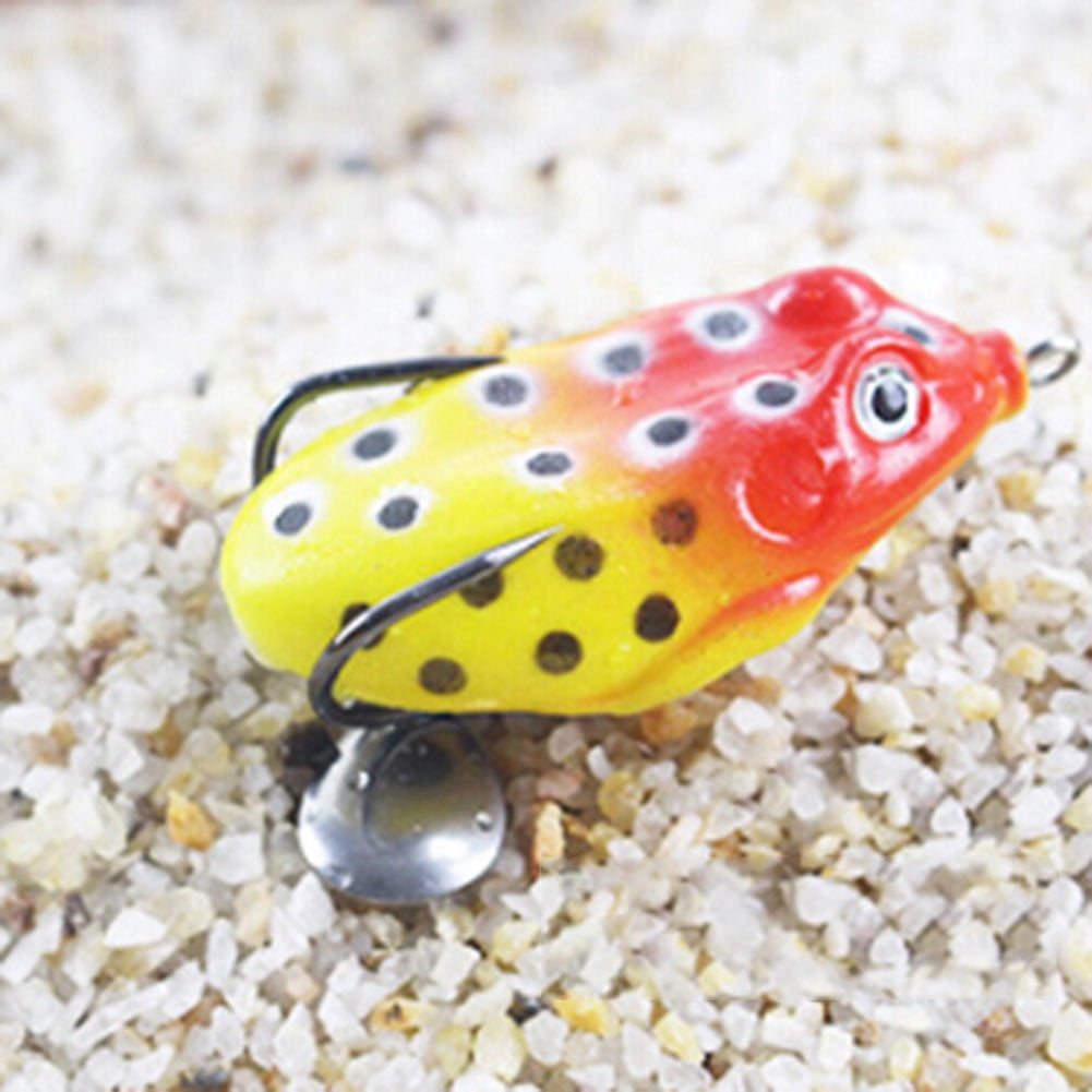 1PC Fishing Lure Frog Swim Bait Soft Lure Frog 5.5 cm 12g Artificial 