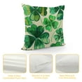 thumbnail image 4 of Nawypu St Patricks Day Decorative Throw Pillow Covers Lucky Clover Shamrock Stripe Cushion Case Decor, Beer Hat Gold Coin Decoration for Sofa Couch, 4 of 5