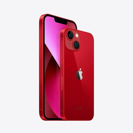 Apple iPhone 13, 128GB RED- Unlocked (Restored)