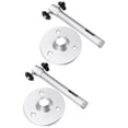 thumbnail image 1 of GAXIRE 2Ud Soporte Para De Universal De Aluminio Ajustable Para Uso Exterior Plata, 1 of 8