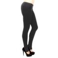 thumbnail image 2 of Vivian's Fashions Long Leggings - Cotton/Stirrup (Junior and Junior Plus Sizes), 2 of 3