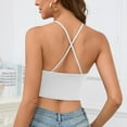thumbnail image 5 of Lindreshi Crop Tops for Women Sexy Y2K Fashion Women Sleeveless Shoulder Garment Comfortable Breathable V-Neck Camisoles Blouses Tops, 5 of 8
