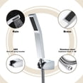 thumbnail image 3 of Bxaolu Handheld Shower Head High Pressure Hand Held Showerhead with 44 Water Outlets, Stainless Steel Shower Wand for Bathroom, 1Pack, 3 of 9