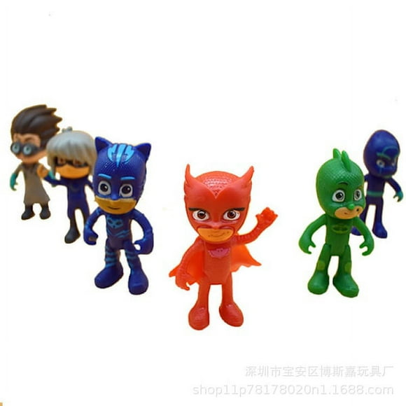 6pcs/set PJ Masks Character Figures Toy A