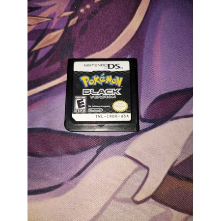Genuine Pokemon Black NDS Cassette USA ver-