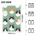 thumbnail image 3 of Notebook 8.3x5.7x0.4 Inch One Sizex2 Journey Note Diary Hardcover Notebook 60 Pages,80g Paper Writing Smooth and Not Easy to Break Cartoon Cute Color Cat Face, 3 of 8