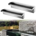 thumbnail image 3 of Mosiee Stainless Steel Waterfall Fountain: Waterscape For Gardens And Swimming Pools, 3 of 6
