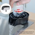 thumbnail image 4 of Glass Rinser Rotating Efficient Cleaner G1/2 Sink Cup Washer for KTV Bar Milk Tea Shop, 4 of 7