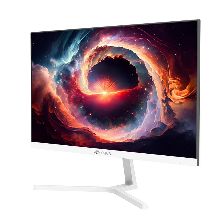 MONITOR COMPUTER 16:9 LED モニター本体ホワイト CRUA 22 Inch Computer Monitor,FHD 1080P/100Hz,120 sRGB,Low