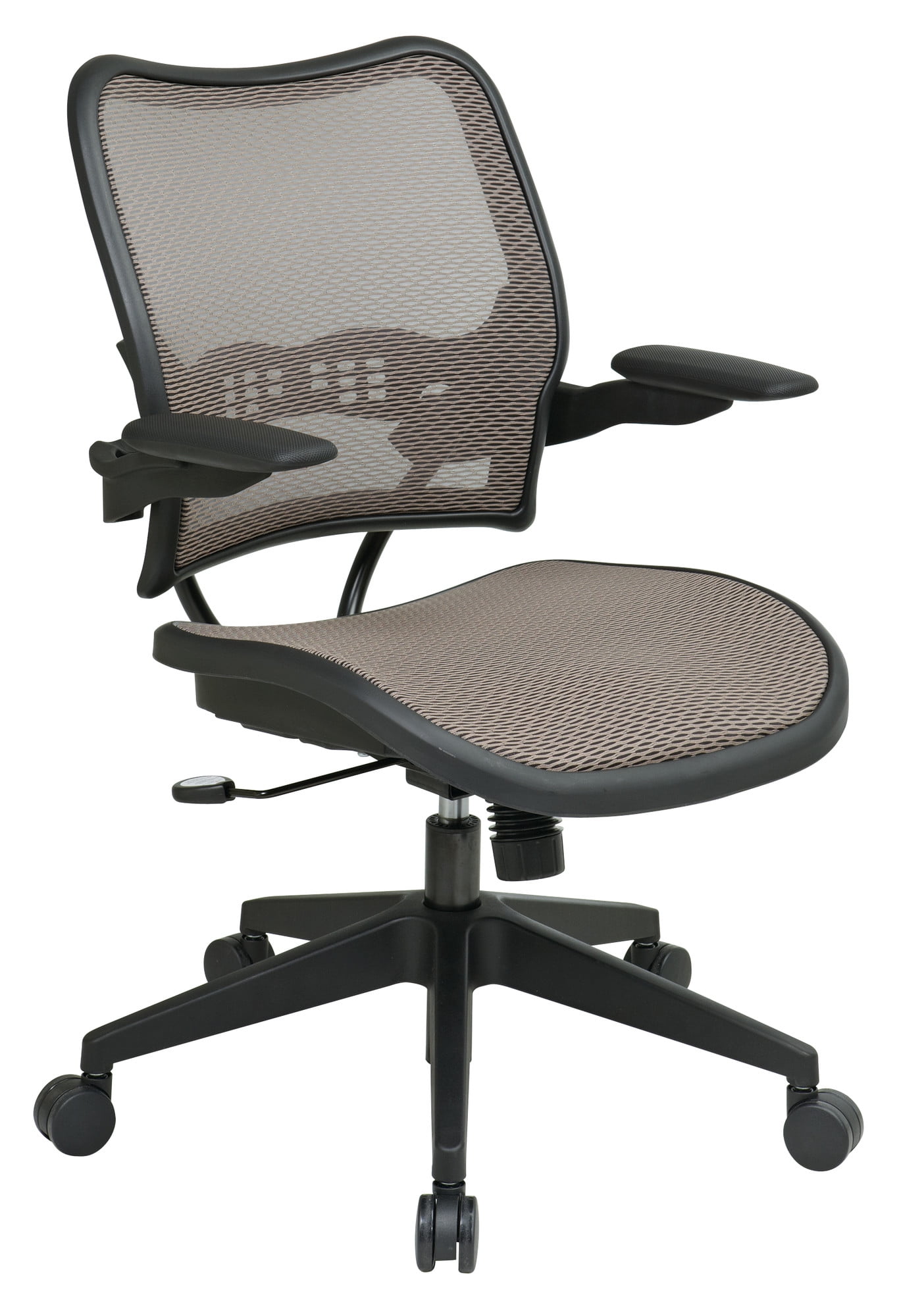 55-38N17 Mesh Desk Chair Brown Office Star Desk Chair 19 in to 23 in Nominal Seat Height Range