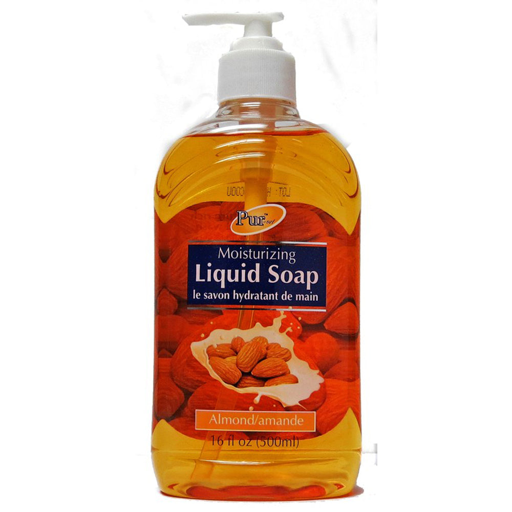 Purest Liquid Soap Clear Almond 500ml x 12