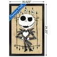 thumbnail image 3 of Disney Tim Burton's The Nightmare Before Christmas - Jack Madness Wall Poster, 14.725" x 22.375", Framed, 3 of 5