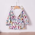 thumbnail image 3 of Cute Hooded Zipper Jackets for Boys And Girls Letter Hot Bright Face Long Sleeve Jackets/Coats, 3 of 9